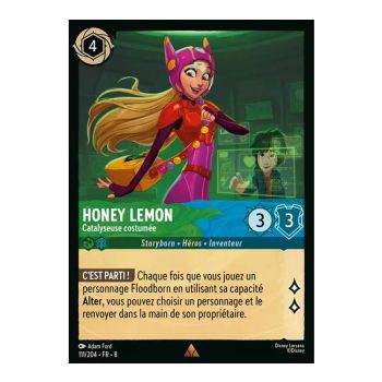 Item Honey Lemon, Costumed Catalyst - 111/204 - ROJ - Reign of Jafar - Brilliant - Premium - French