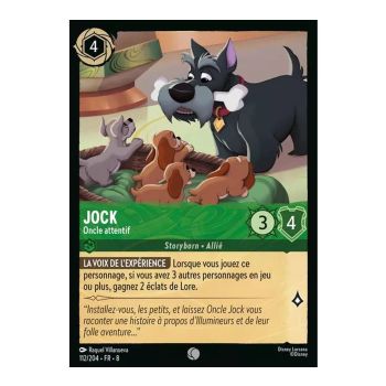 Item Jock, Attentive Uncle - 112/204 - ROJ - The Reign of Jafar - Brilliant - Premium - French