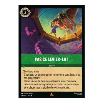 photo Not that lever! - 116/204 - ROJ - The Reign of Jafar - Brilliant - Premium - French