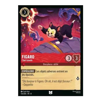 Item Figaro, Tuxedo Cat - 133/204 - ROJ - The Reign of Jafar - Uncommon - French