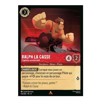 Item Wreck-It Ralph, Invasive Co-pilot - 135/204 - ROJ - Reign of Jafar - Rare - French