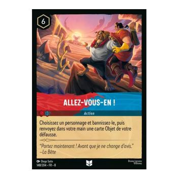 Item Go Away! - 148/204 - ROJ - The Reign of Jafar - Glossary - Premium - French