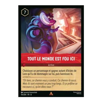 Item Everyone's crazy here - 151/204 - ROJ - The Reign of Jafar - Rare - French