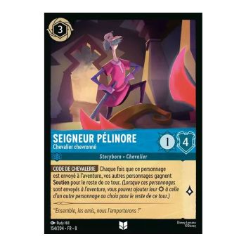 Item Lord Pelinore, Seasoned Knight - 154/204 - ROJ - The Reign of Jafar - Brilliant - Premium - French