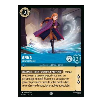 Item Anna, Trusting Sister - 157/204 - ROJ - The Reign of Jafar - Brilliant - Premium - French