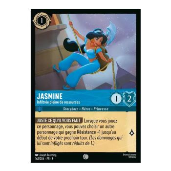 Item Jasmine, Resourceful Infiltrator - 162/204 - ROJ - The Reign of Jafar - Common - French