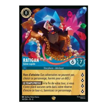 Item Ratigan, Greedy Genius - 167/204 - ROJ - The Reign of Jafar - Brilliant - Premium - French