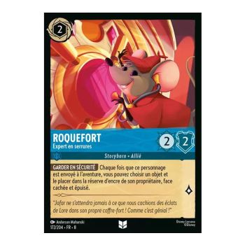 Item Roquefort, Locksmith Expert - 172/204 - ROJ - The Reign of Jafar - Uncommon - French