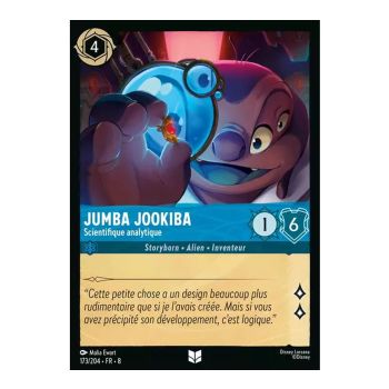 Item Jumba Jookiba, Analytical Scientist - 173/204 - ROJ - The Reign of Jafar - Brilliant - Premium - French