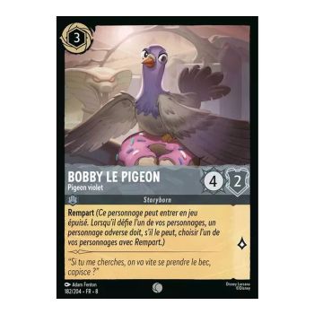 Item Bobby the Pigeon, Purple Pigeon - 182/204 - ROJ - The Reign of Jafar - Common - French
