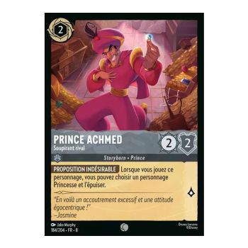 Item Prince Achmed, Rival Suitor - 184/204 - ROJ - The Reign of Jafar - Brilliant - Premium - French