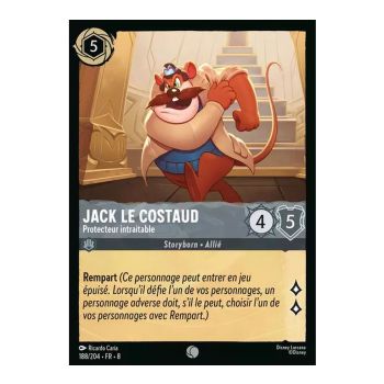 Strong Jack, Unyielding Protector - 188/204 - ROJ - The Reign of Jafar - Glossy - Premium - French