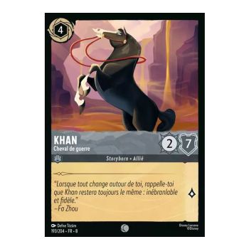 Item Khan, Warhorse - 193/204 - ROJ - The Reign of Jafar - Common - French