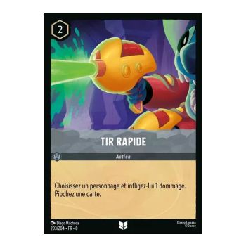 Item Rapid Fire - 203/204 - ROJ - Reign of Jafar - Brilliant - Premium - French