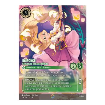 Item Rapunzel, High-Altitude Climber - 214/204 - ROJ - The Reign of Jafar - Enchanted - French