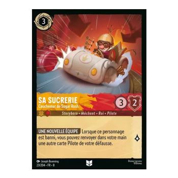 Item His Candy Shop, Sugar Rush Nightmare - 23/204 - ROJ - The Reign of Jafar - Glossy - Premium - French