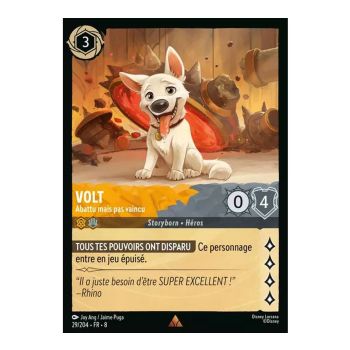 photo Volt, Down but Not Defeated - 29/204 - ROJ - Reign of Jafar - Brilliant - Premium - French