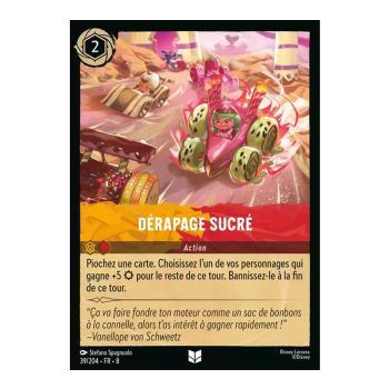 Item Sweet Slip-Up - 39/204 - ROJ - The Reign of Jafar - Uncommon - French