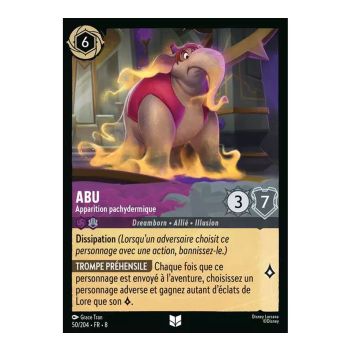 Item Abu, Pachydermic Apparition - 50/204 - ROJ - The Reign of Jafar - Uncommon - French