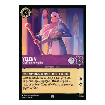 Item Yelena, Leader of the Northuldra - 55/204 - ROJ - The Reign of Jafar - Common - French