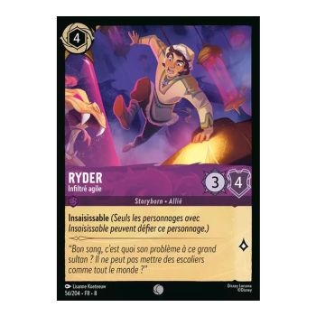 Item Ryder, Agile Infiltrator - 56/204 - ROJ - The Reign of Jafar - Common - French