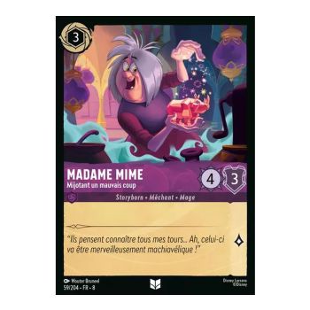 Item Madame Mime, Up to Mischief - 59/204 - ROJ - The Reign of Jafar - Brilliant - Premium - French