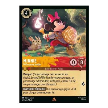 Item Minnie, Bold Defender - 6/204 - ROJ - The Reign of Jafar - Rare - French