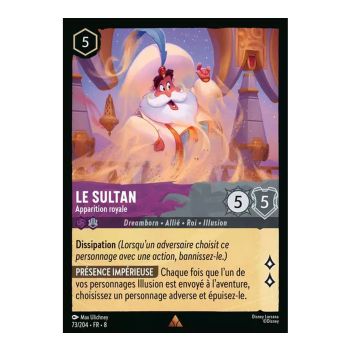 Item The Sultan, Royal Appearance - 73/204 - ROJ - The Reign of Jafar - Brilliant - Premium - French