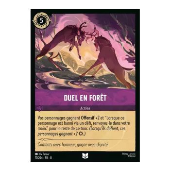 Item Duel in the Forest - 77/204 - ROJ - The Reign of Jafar - Uncommon - French