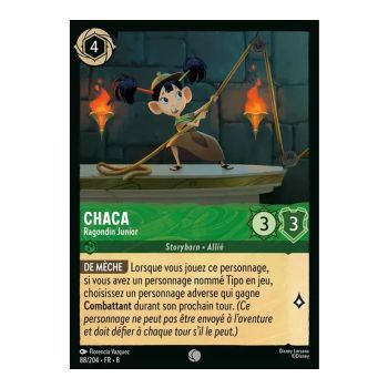 Item Chaca, Junior Nutria - 88/204 - ROJ - The Reign of Jafar - Brilliant - Premium - French