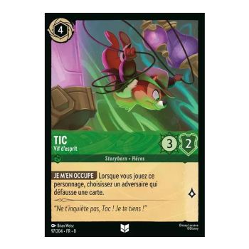 Item Tic, Quick-witted - 97/204 - ROJ - The Reign of Jafar - Uncommon - French