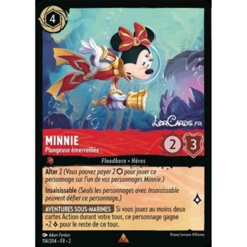 Item Minnie, Wonderful Diver - 114/204 - ROTF - Rise of the Floodborn - Rare - French