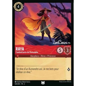 Item Raya, Fighter of Kumandra - 124/204 - ROTF - Rise of the Floodborn - Uncommon - French