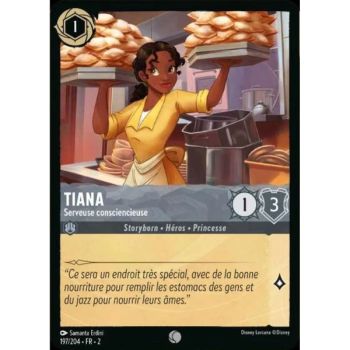 Item Tiana, Conscientious Waitress - 197/204 - ROTF - The Rise of the Floodborn - Commune - French