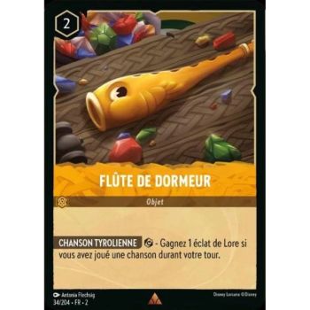 Item Sleeper's Flute - 34/204 - ROTF - Rise of the Floodborn - Brilliant - Premium - French