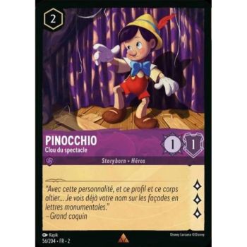 Item Pinocchio, Highlight of the Show - 56/204 - ROTF - Rise of the Floodborn - Rare - French