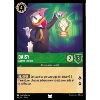 Item Daisy, Secret Agent - 76/204 - ROTF - Rise of the Floodborn - Brilliant - Premium - French