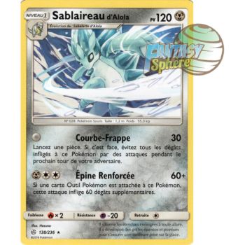 Item Alolan Sandbrush - Rare 138/236 - Sun and Moon 12 Cosmic Eclipse