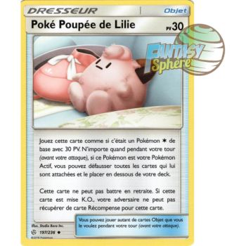 Item Lilie's Poké Doll - Uncommon 197/236 - Sun and Moon 12 Cosmic Eclipse