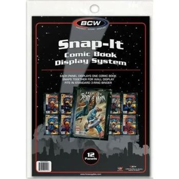 photo Snap-it - Comic Book Snap-It - Black - BCW - (12)