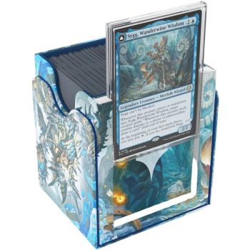 Squire Plus 100+ XL - Sygg, Wanderwine Wisdom/Sygg, Wanderbrine Shield - Magic The Gathering - Gamegenic