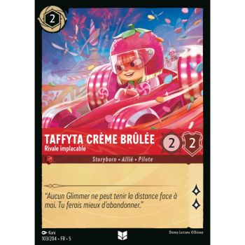 Item Taffyta Crème Brûlée - Relentless Rival - 103/204 - SSK - Shimmering Sky - Uncommon - French