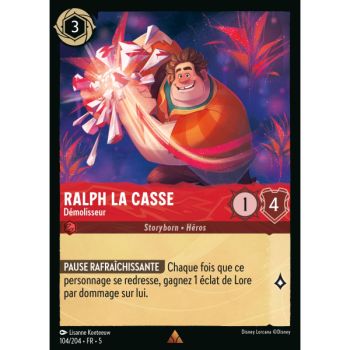 Item Ralph Breaks the Internet - Wrecker - 104/204 - SSK - Sparkling Sky - Brilliant - Premium - French