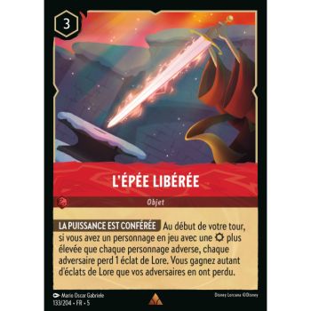 Item The Sword Unleashed - 133/204 - SSK - Shimmering Sky - Rare - French