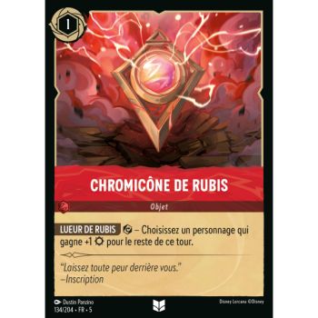 Item Ruby Chromicone - 134/204 - SSK - Sparkling Sky - Brilliant - Premium - French