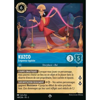 Item Kuzco - Selfish Emperor - 149/204 - SSK - Shimmering Sky - Brilliant - Premium - French