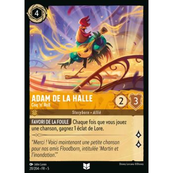 Item Adam de la Halle - Coq 'n' Roll - 20/204 - SSK - Shimmering Sky - Brilliant - Premium - French