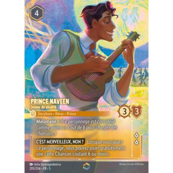 Item Prince Naveen - Ukulele Player - 205/204 - SSK - Sparkling Sky - Enchanted - French