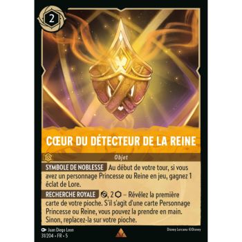 Item Heart of the Queen Detector - 31/204 - SSK - Shimmering Sky - Brilliant - Premium - French