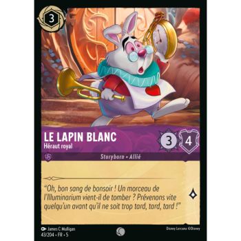 Item The White Rabbit - Royal Herald - 43/204 - SSK - Shimmering Sky - Brilliant - Premium - French